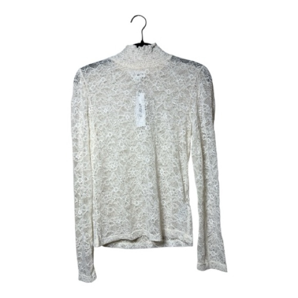 🆕The Drop Bethany Mock Neck Top, Medium, NWT